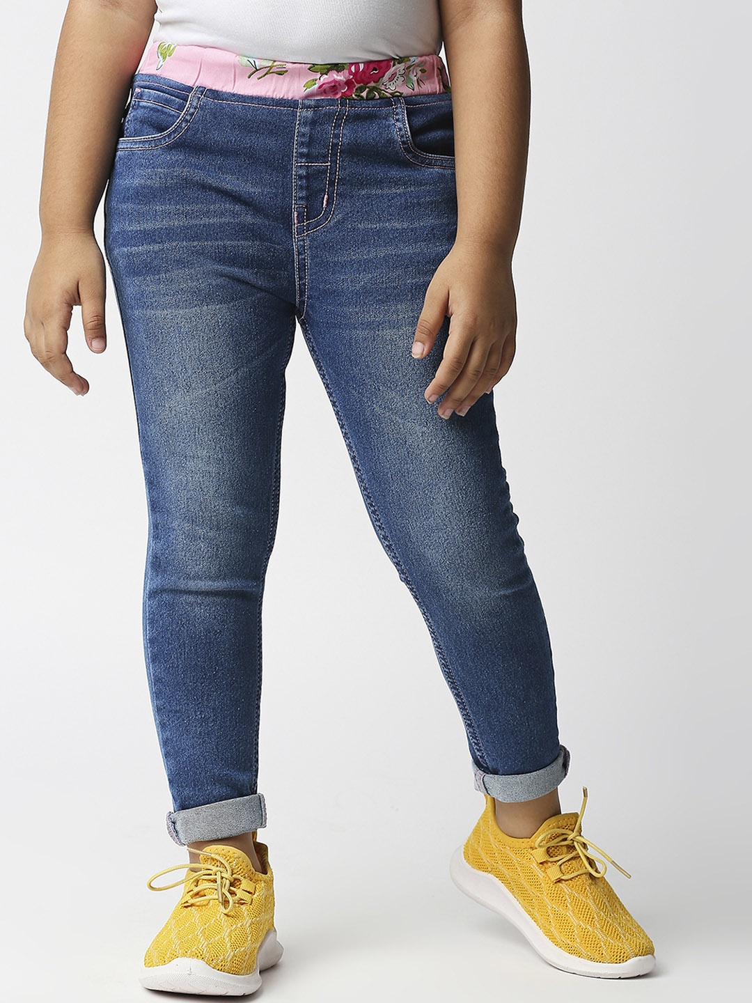 

High Star Girls Blue Slim Fit Jeans