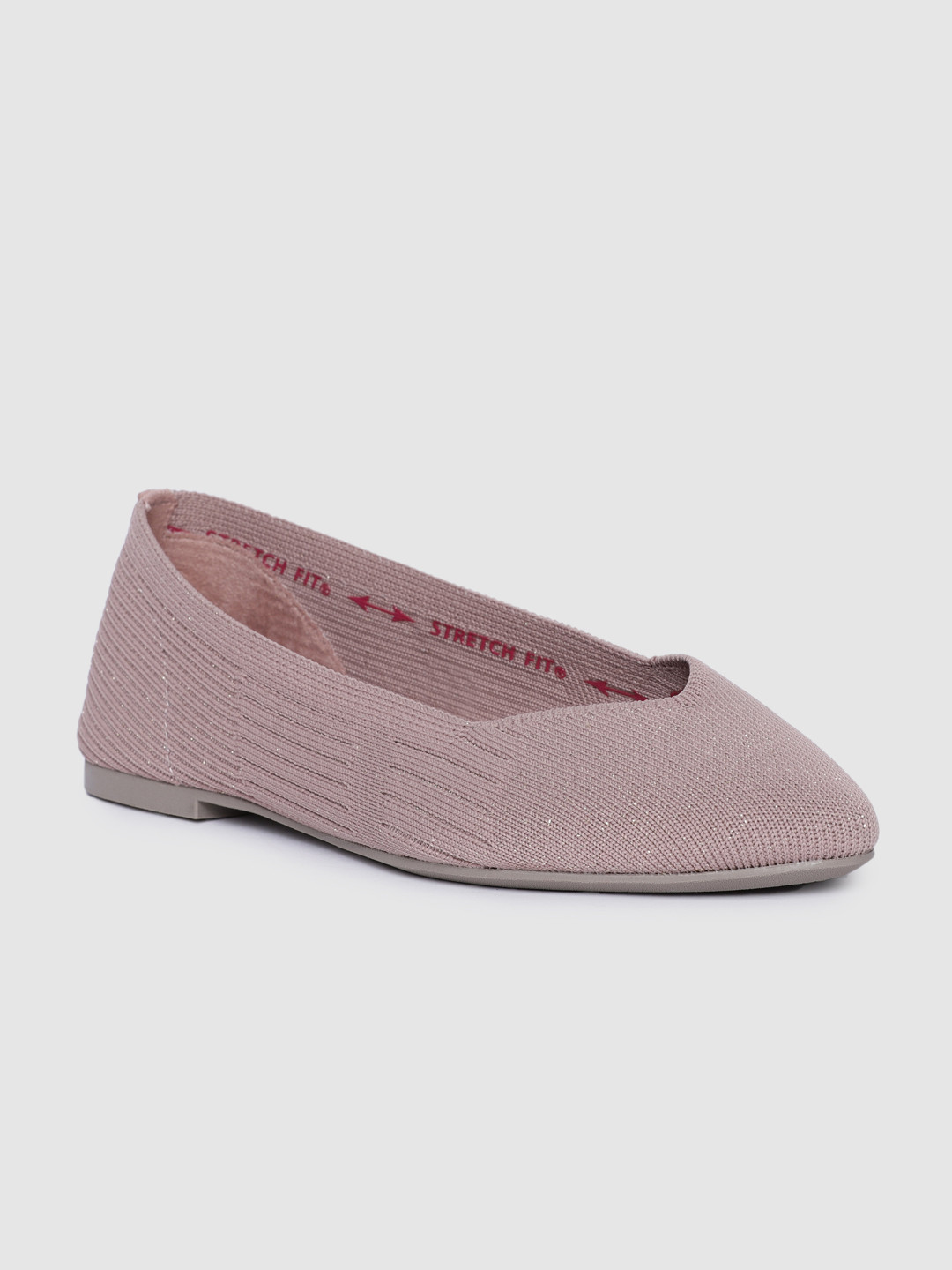 

Skechers Women Pink CLEO - CRAVE Slip-On Sneakers