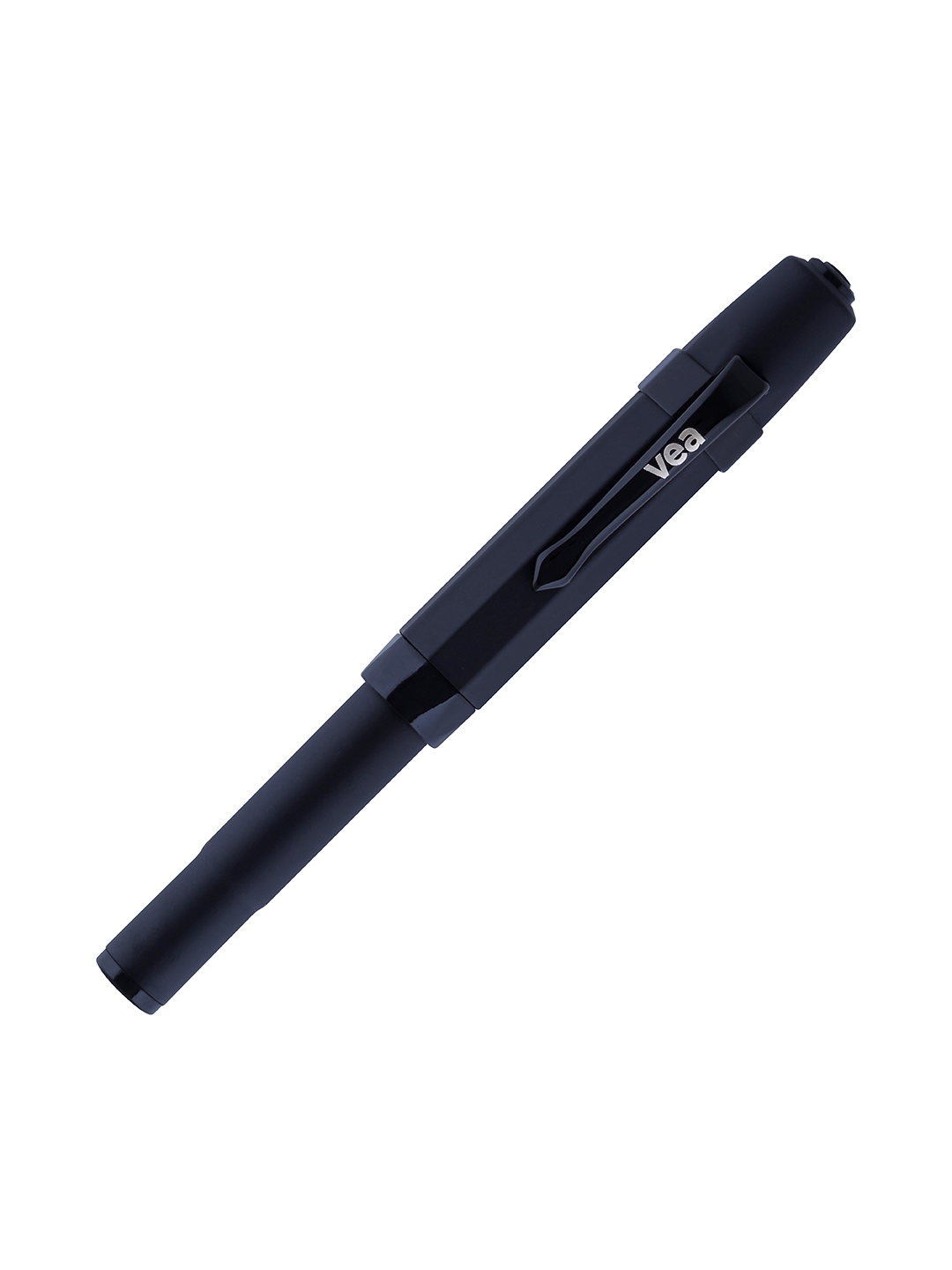 

VEA Black & Silver-Toned Online Magnet Ballpoint Pen