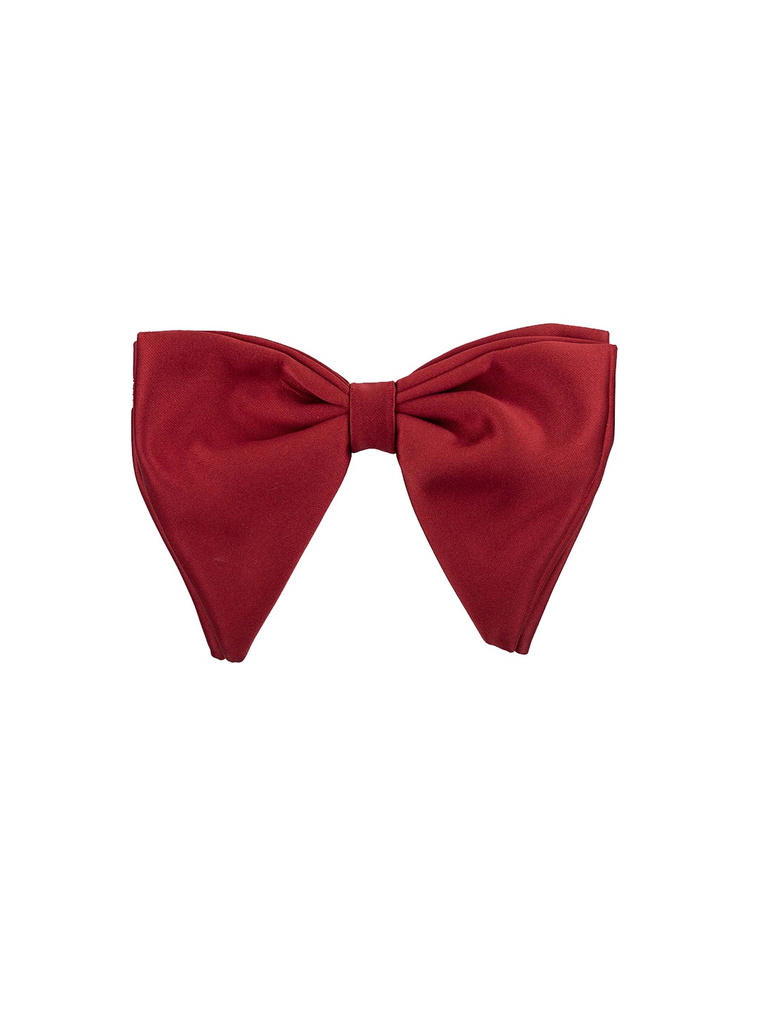 

The Tie Hub Red Solid Butterfly Bow Tie