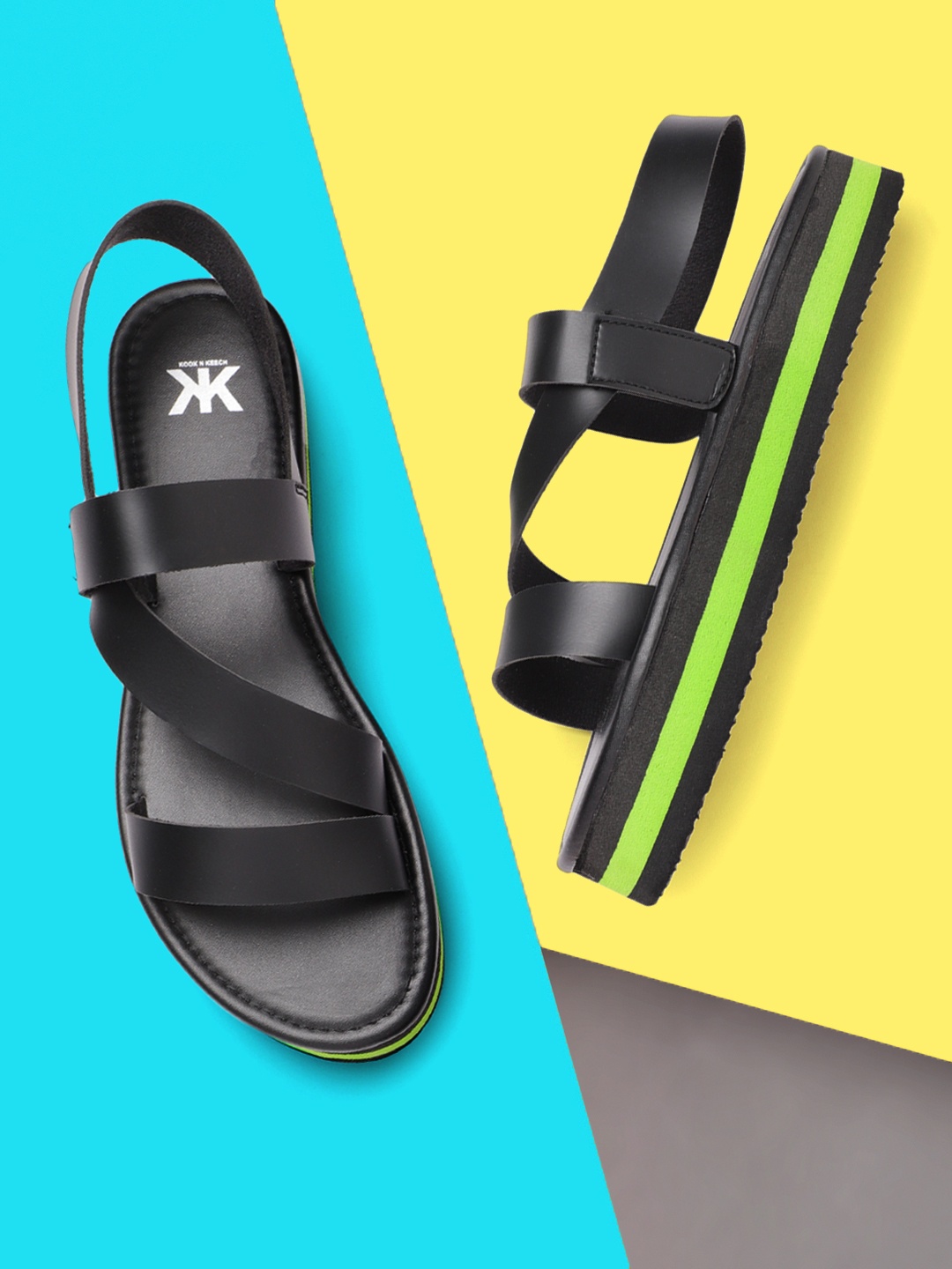 

Kook N Keech Women Black Solid Flatform Heels