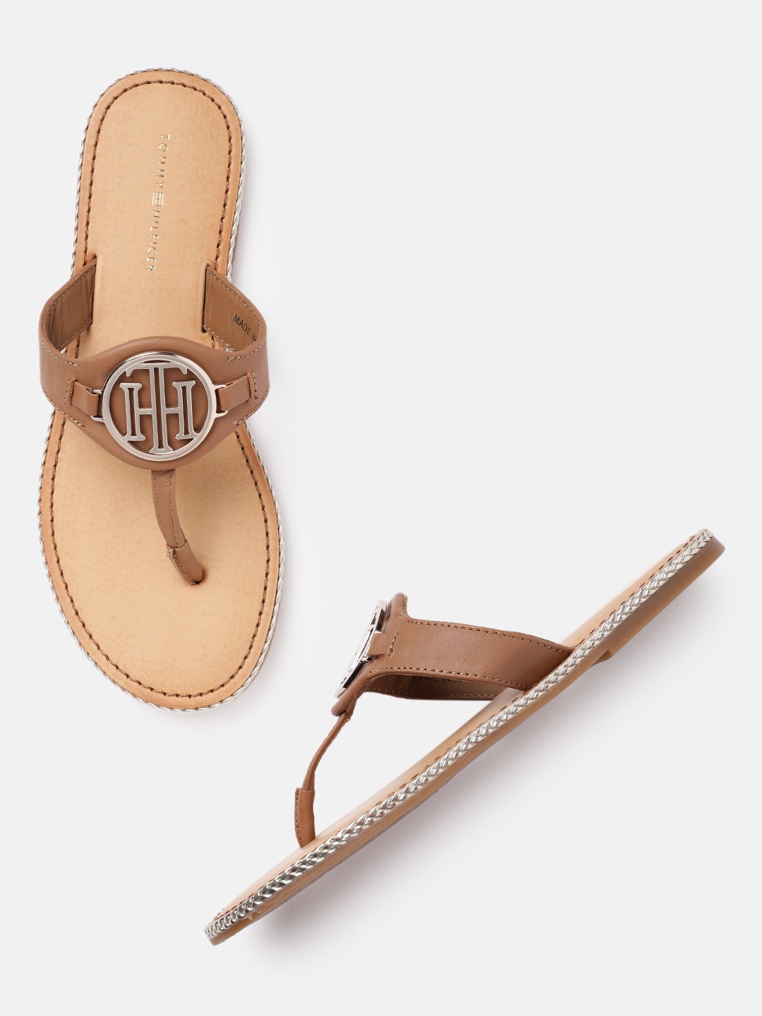 

Tommy Hilfiger Women Brown One Toe Flats