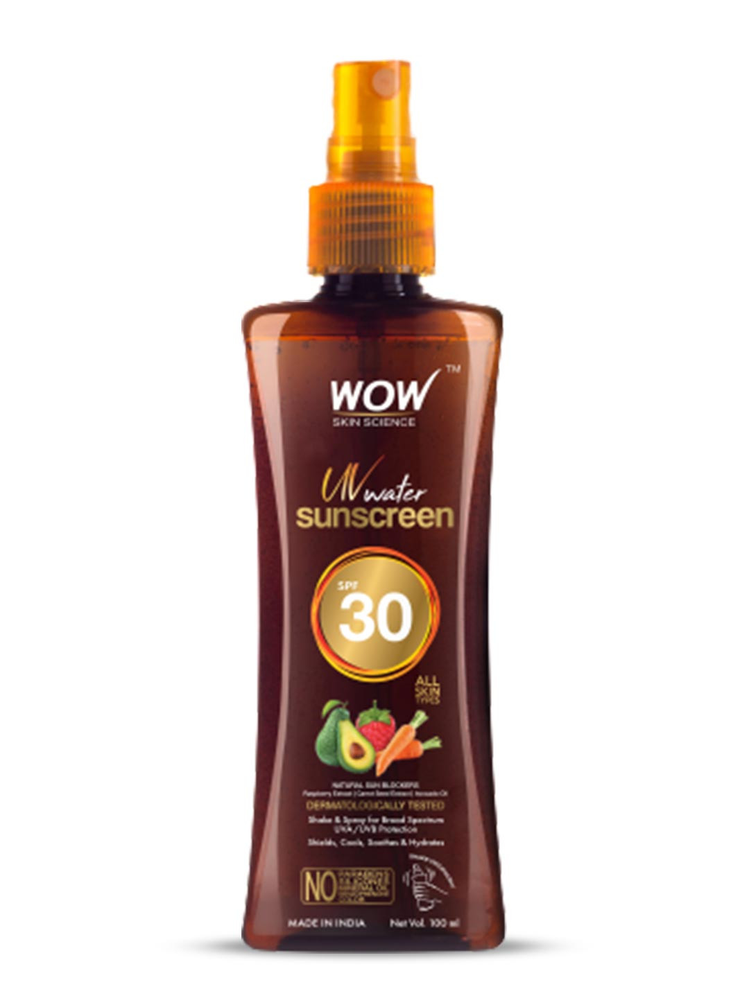 

WOW SKIN SCIENCE UV Water Transparent Sunscreen Spray SPF 30 - 100 ml