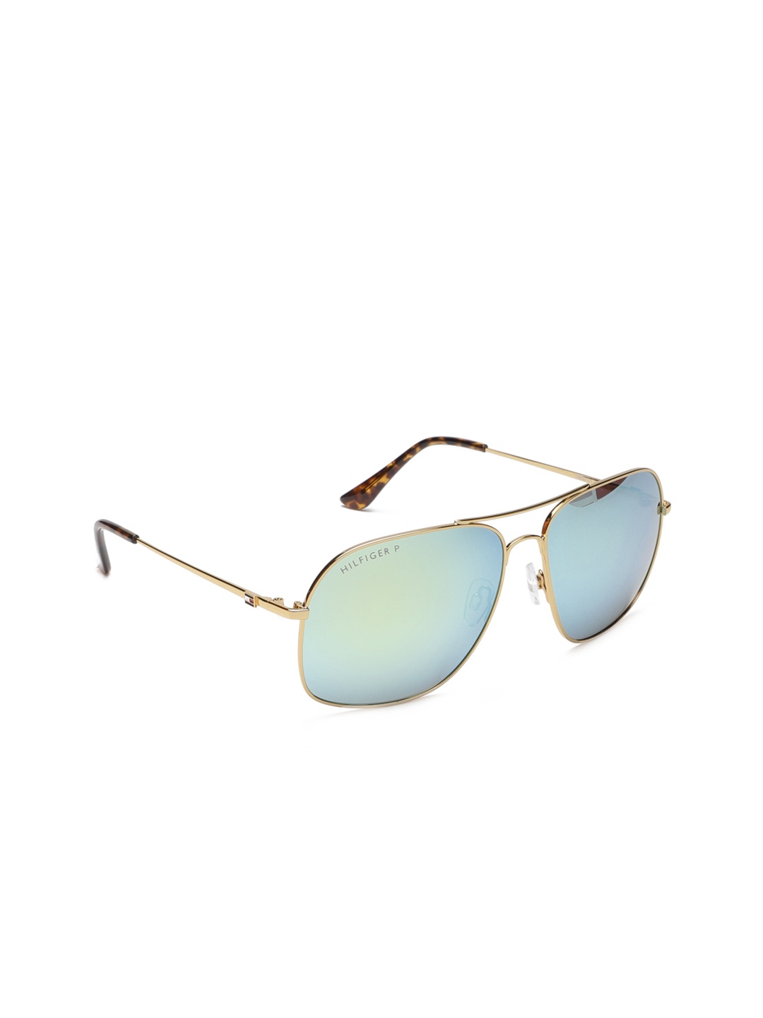

Tommy Hilfiger Men Green Square Sunglasses TH 833 C1 S