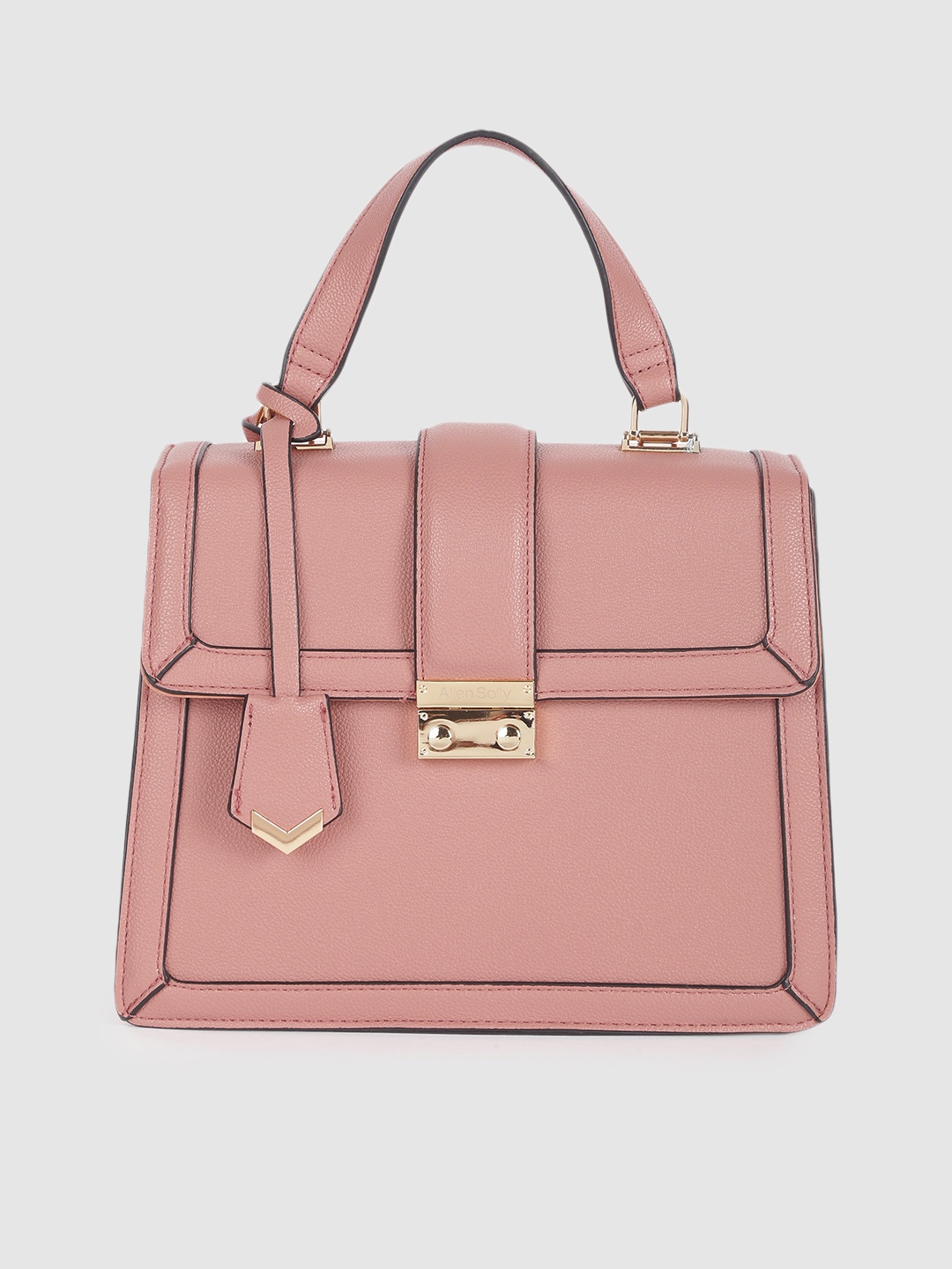 

Allen Solly Pink Solid Satchel