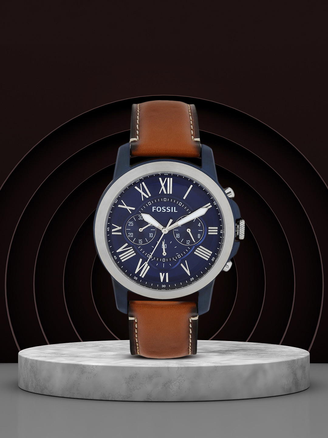 

Fossil Men Blue Dial Chronograph Watch FS5151I