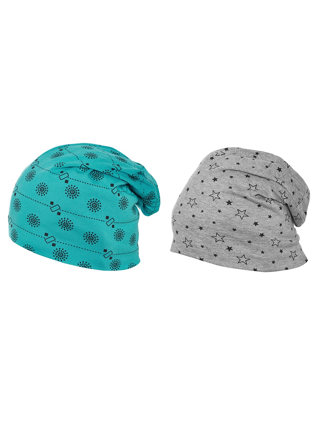 

VIMAL JONNEY Women Turquoise Blue Printed Beanie