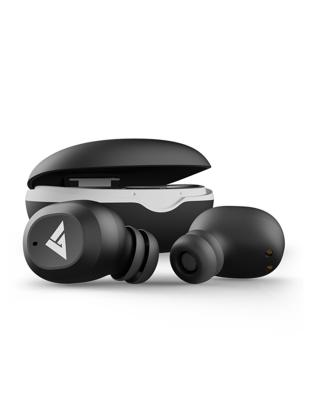 

BOULT AUDIO Black AirBass Combuds True Wireless Bluetooth Earbuds