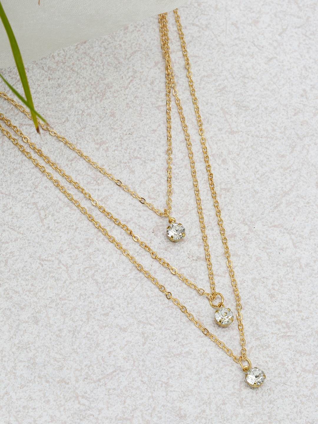 

JOKER & WITCH Gold-Toned Alloy Gold-Plated Layered Necklace