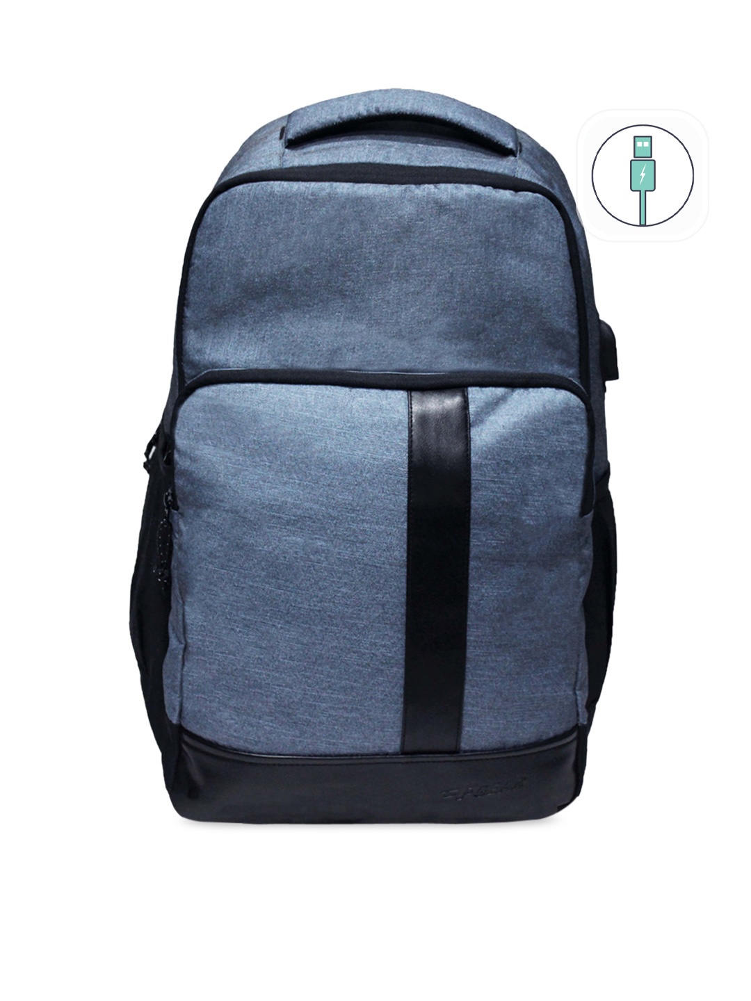 

F Gear Unisex Blue & Black JacobMelange Backpack