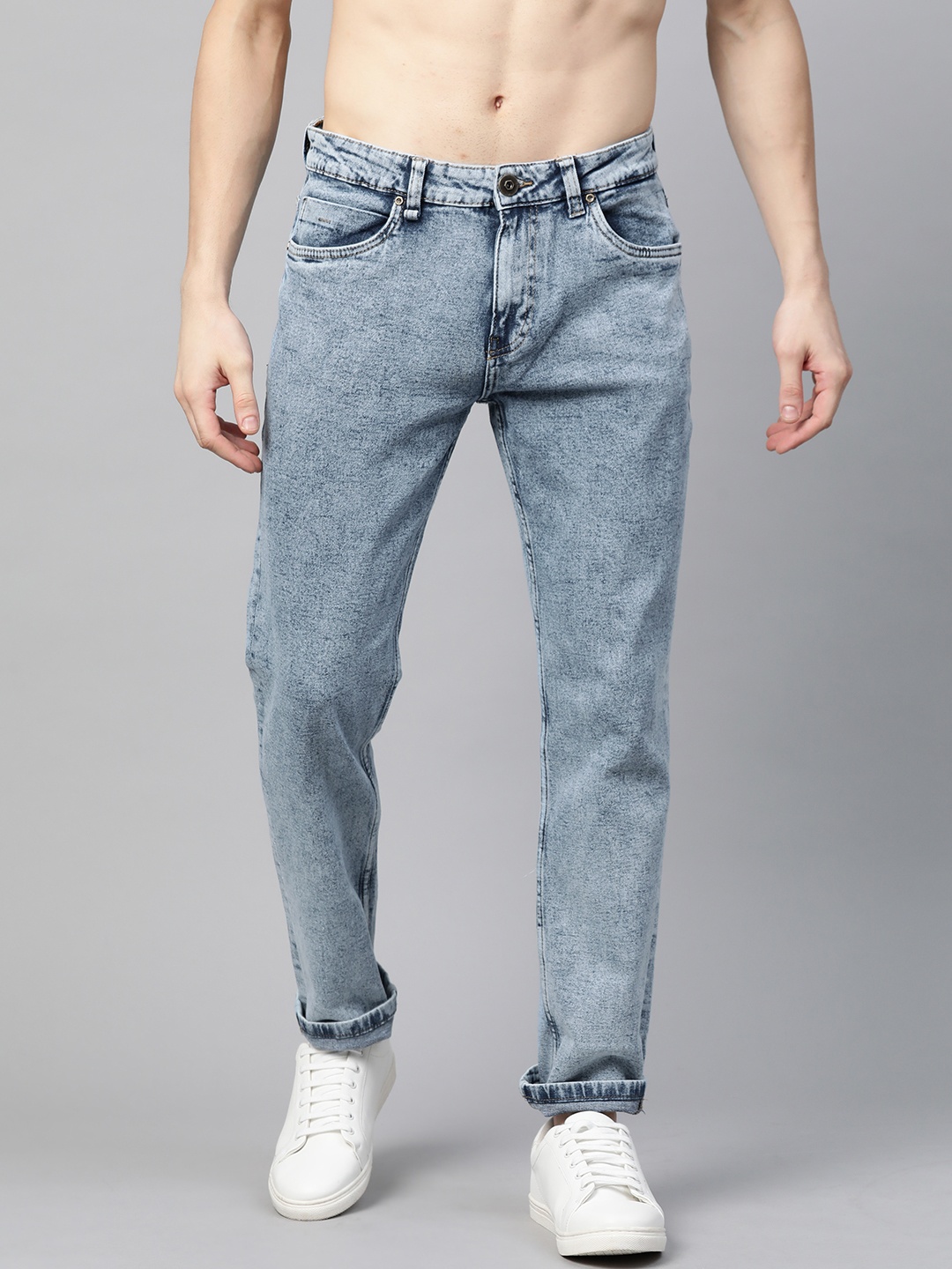 

Roadster Men Blue Slim Tapered Fit Stretchable Jeans