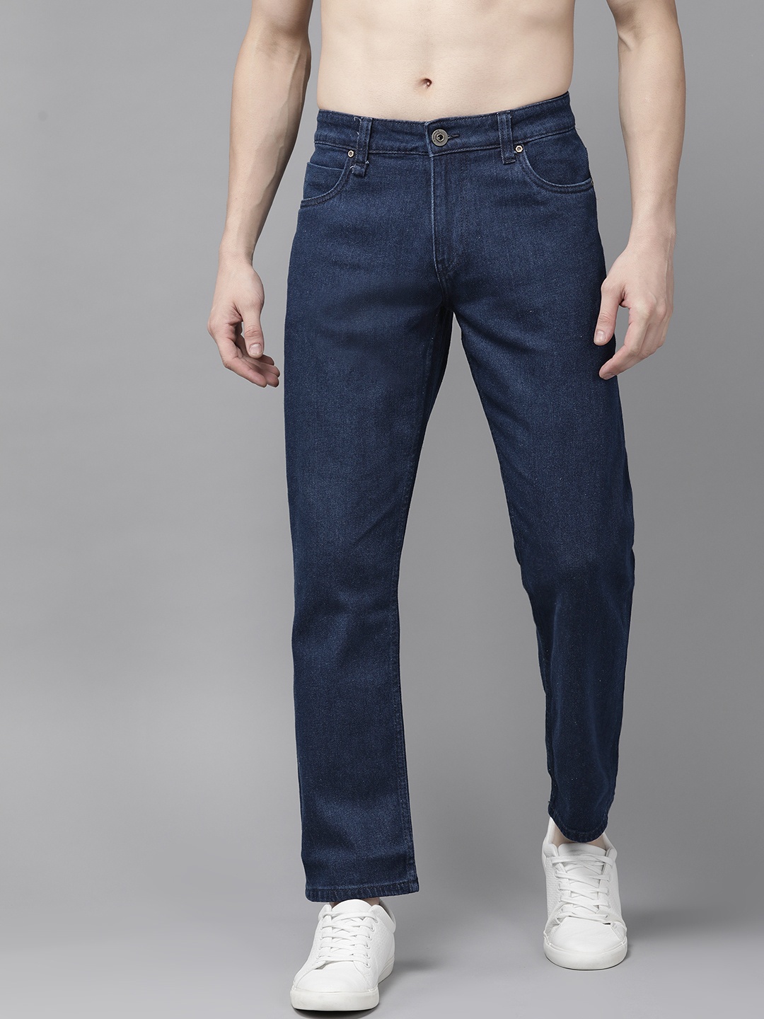 

Roadster Men Navy Blue Slim Fit Stretchable Jeans