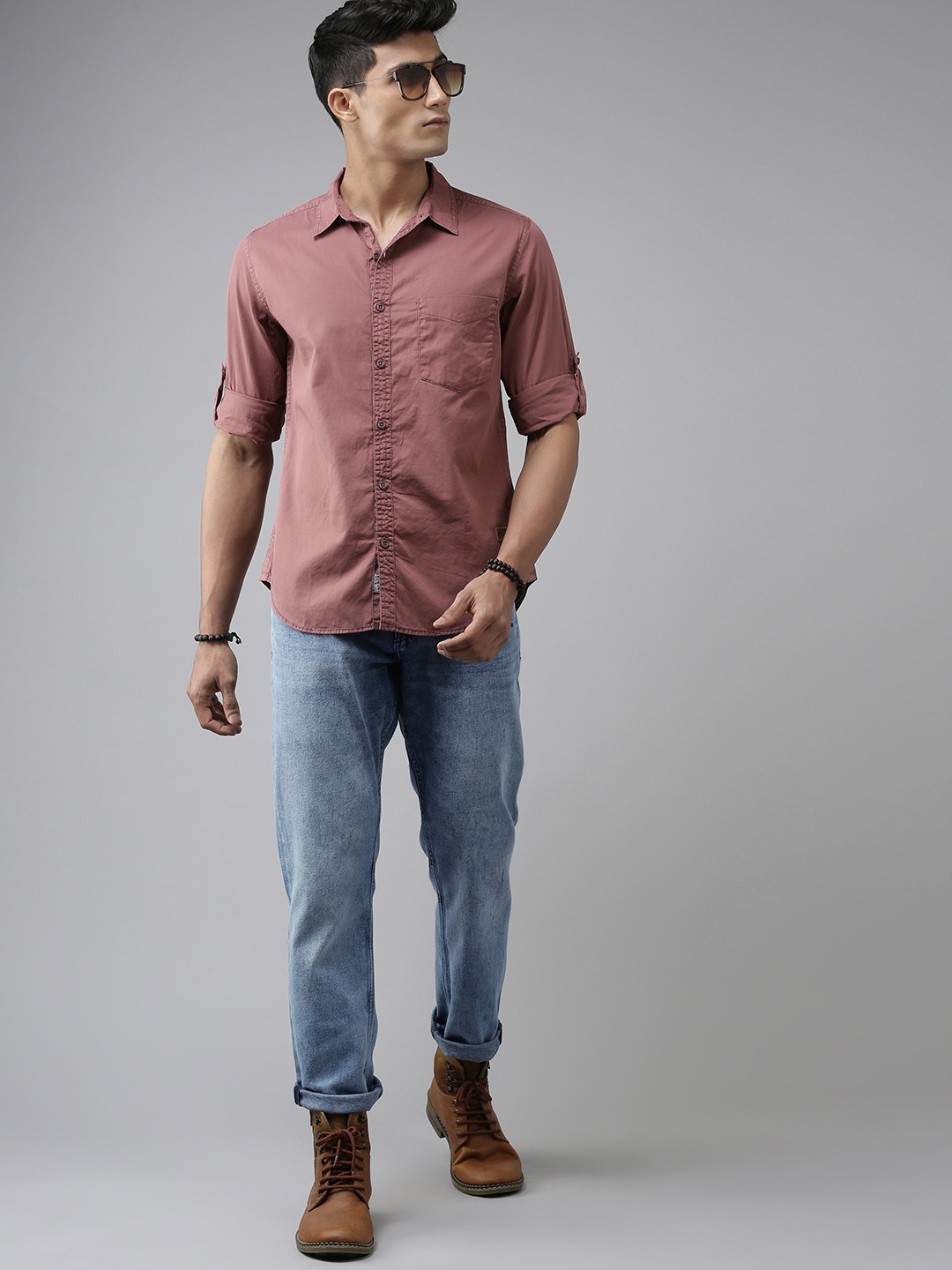 

Roadster Men Blue Slim Fit Light Fade Stretchable Jeans