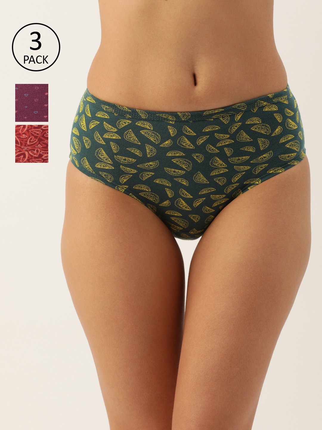 

Fruit of the Loom Women Pack of 3 Skin-friendly Bikini Brief FHPP01-3P-DA4P1-AT004, Assorted