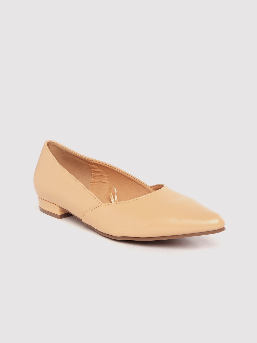 

Allen Solly Women Beige Solid Ballerinas