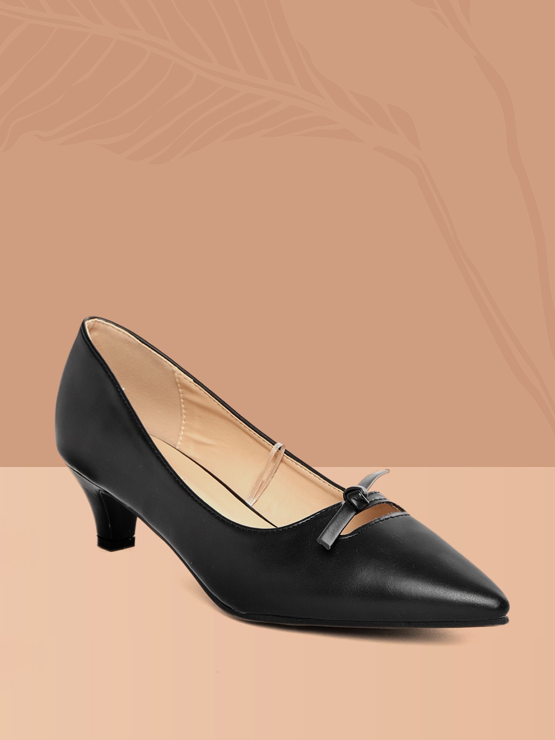 

Allen Solly Women Black Solid Pumps