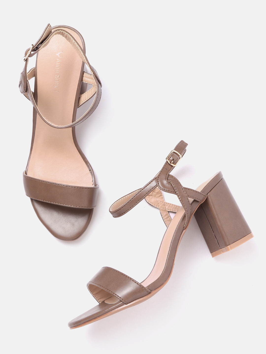 

Allen Solly Women Coffee Brown Solid Heels