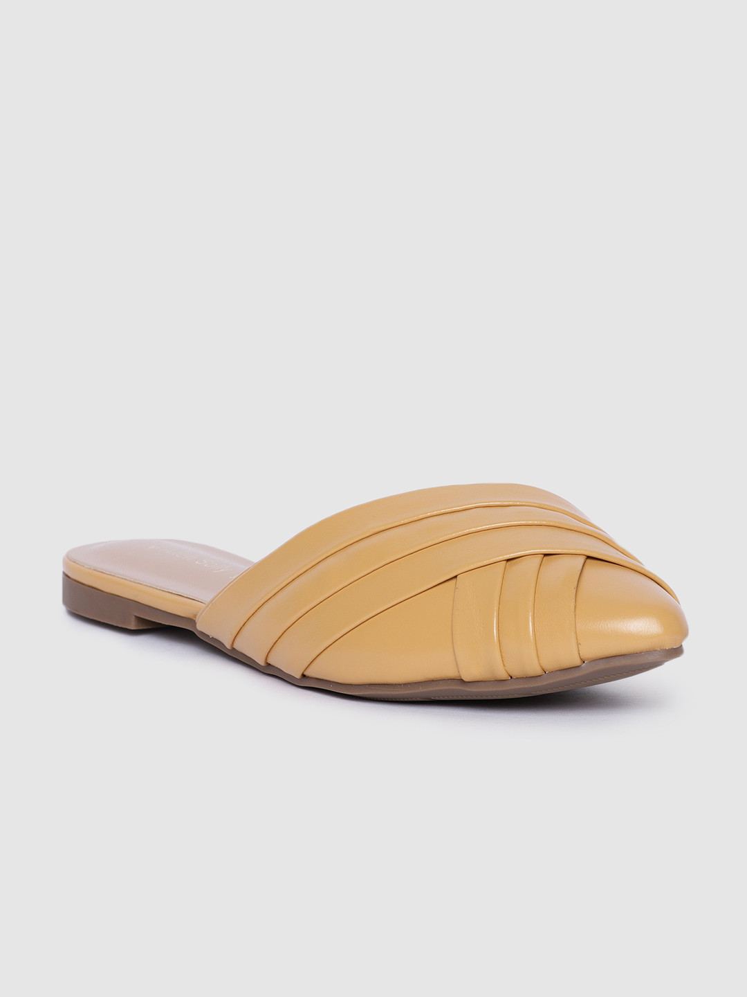 

Allen Solly Women Beige Solid Mules