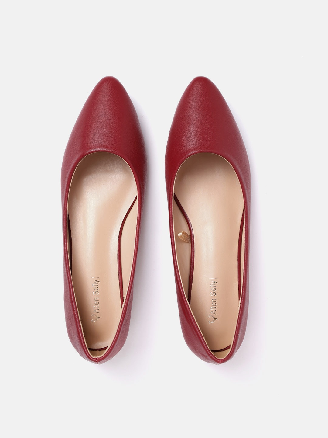 

Allen Solly Women Red Solid Ballerinas