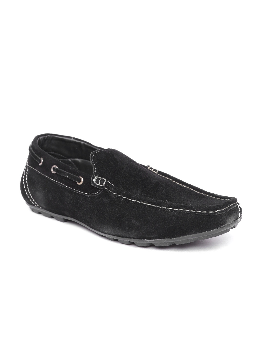 

Bata Men Black Loafers