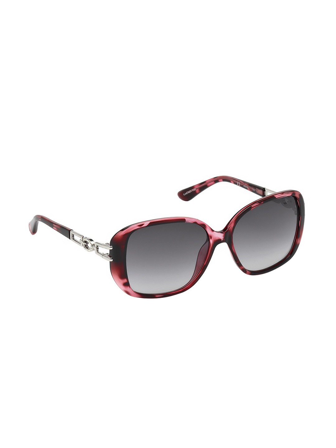 

GUESS Women Grey Lens & Brown Oversized Sunglasses with UV Protected Lens GU7563 59 74B