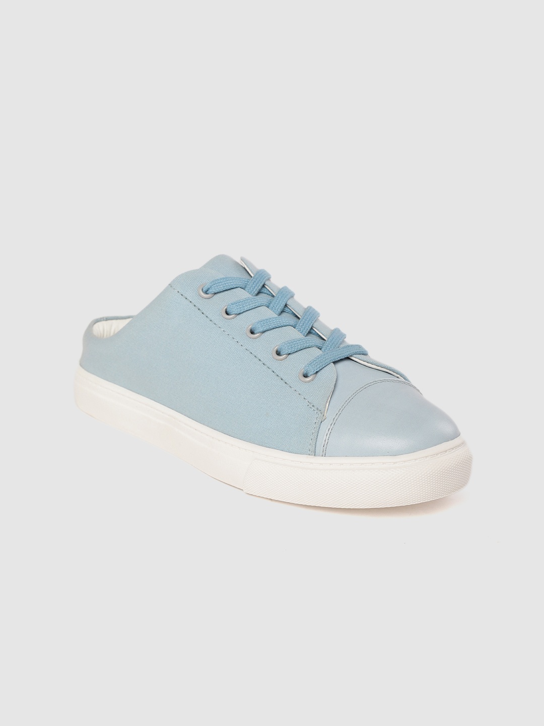 

Mast & Harbour Women Blue Solid Sneakers