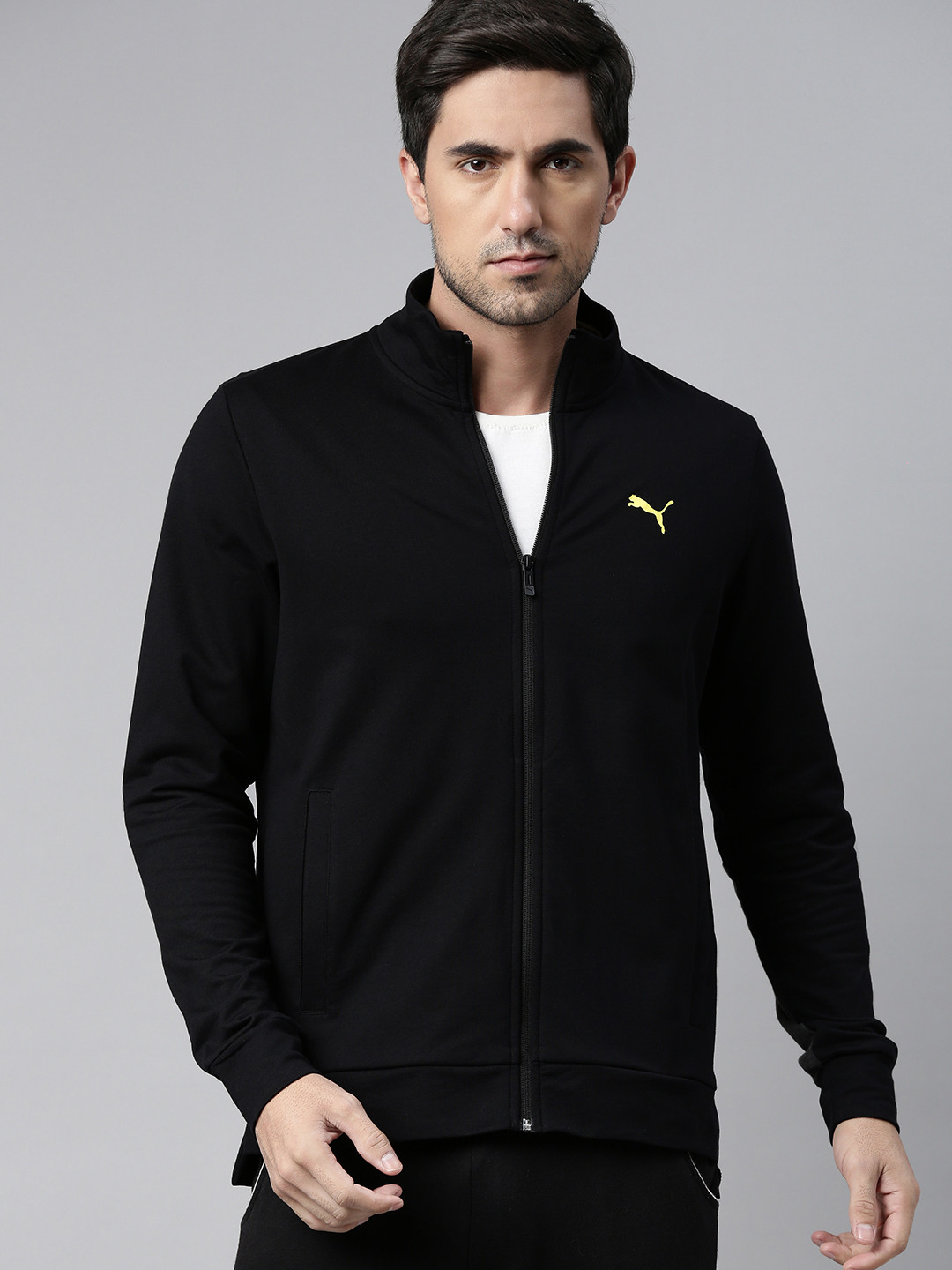 

one8 x PUMA Men Black Solid Sporty Jacket