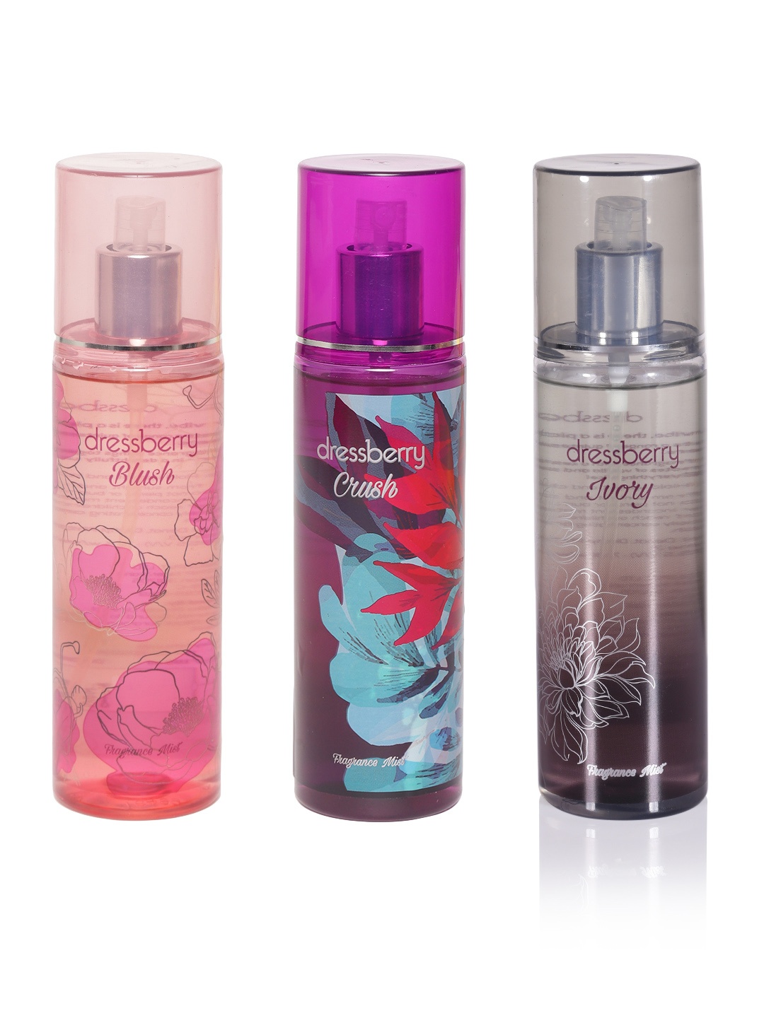 

DressBerry Set of 3 Body Mists - 190ml, Pink