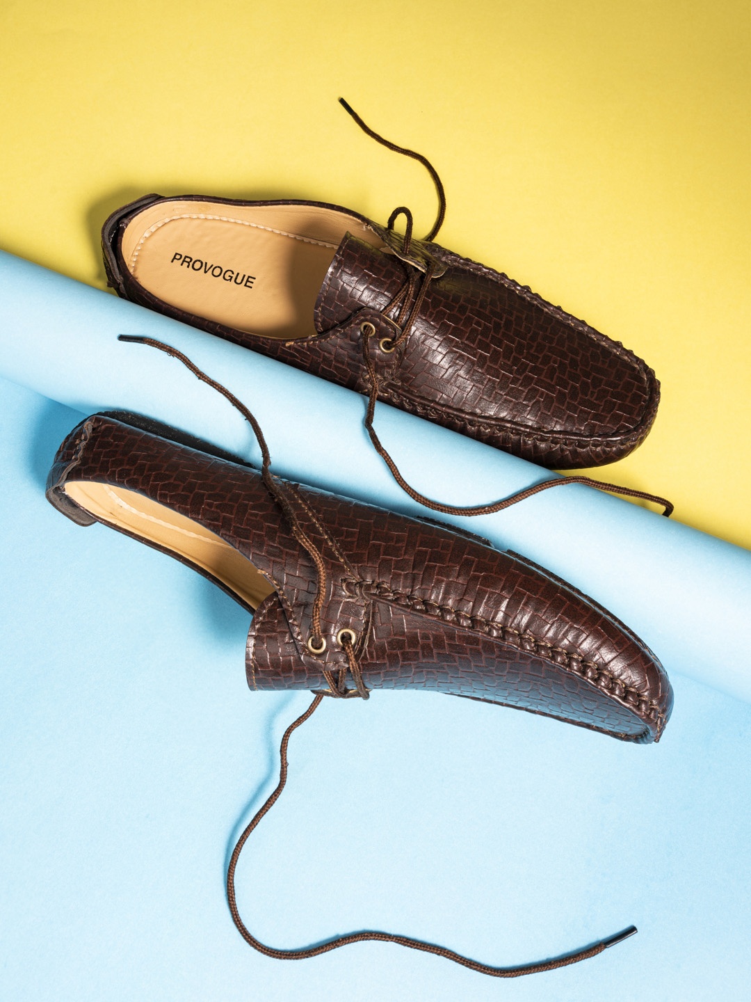 

Provogue Men Brown Textured