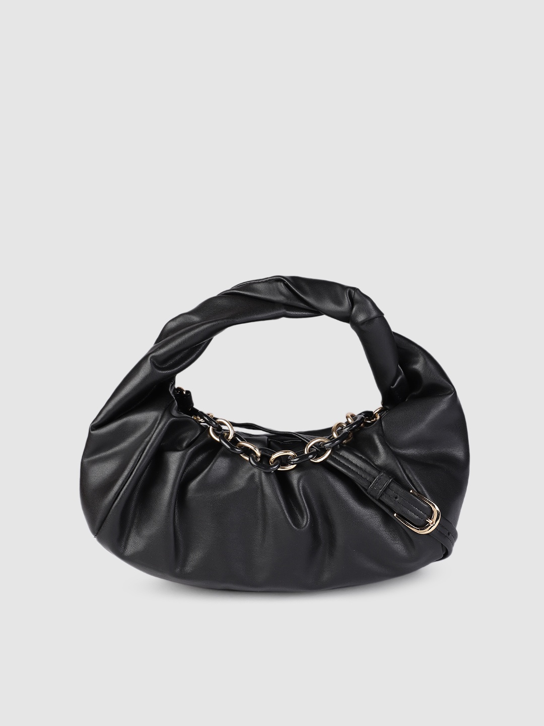 

Baggit Women Black Hobo Bag