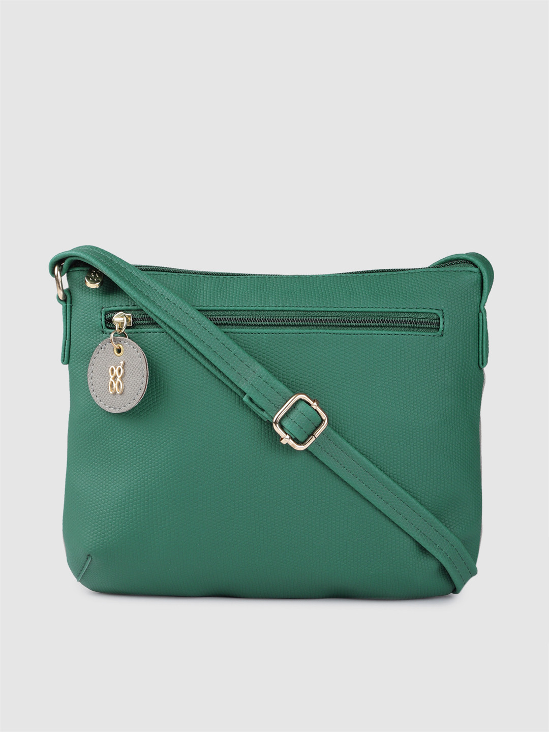 

Baggit Emerald Green & Grey LXE FLORENT E FLOATER Sling Bag