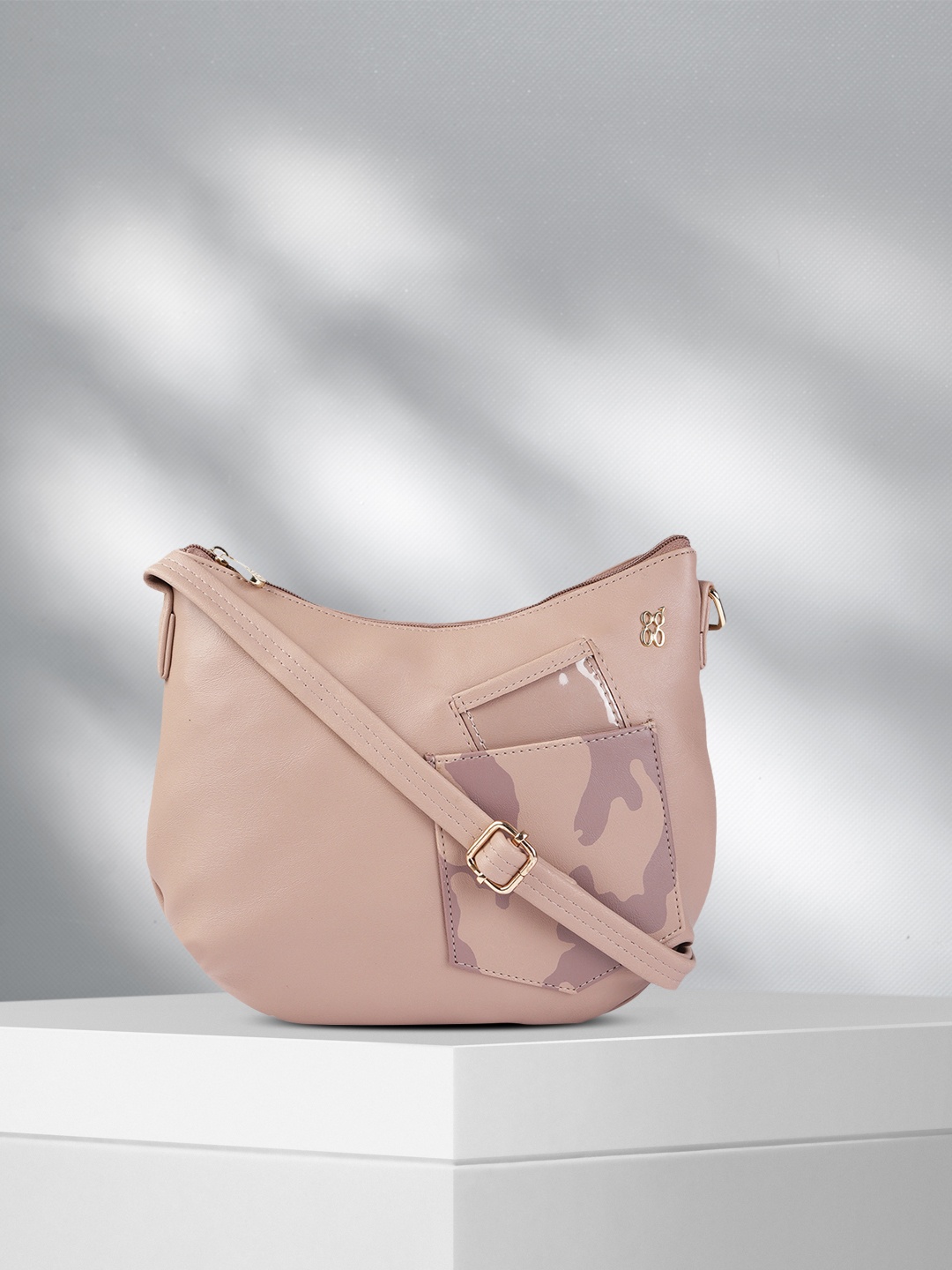 

Baggit Pink Solid LXE MATY E ASHLYN Sling Bag
