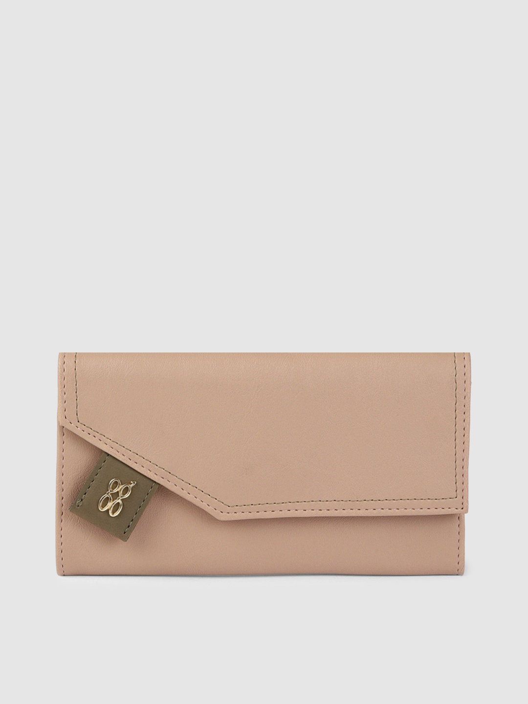 

Baggit Women Rose Pink Solid LWXE STRIVE E ASHLYN Two Fold Wallet