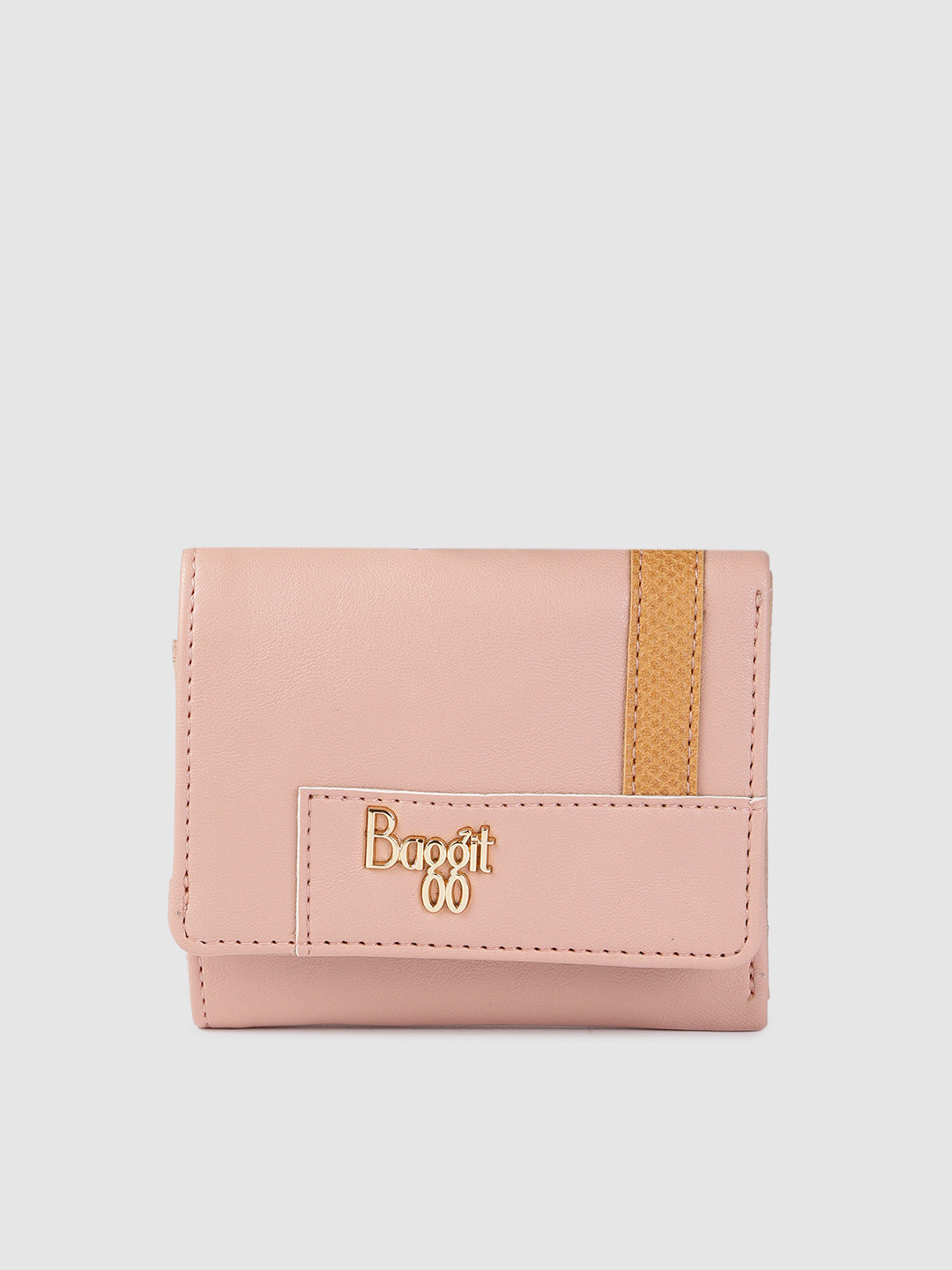 

Baggit Women Pink LZ PRET ELIZA Solid Two Fold Wallet