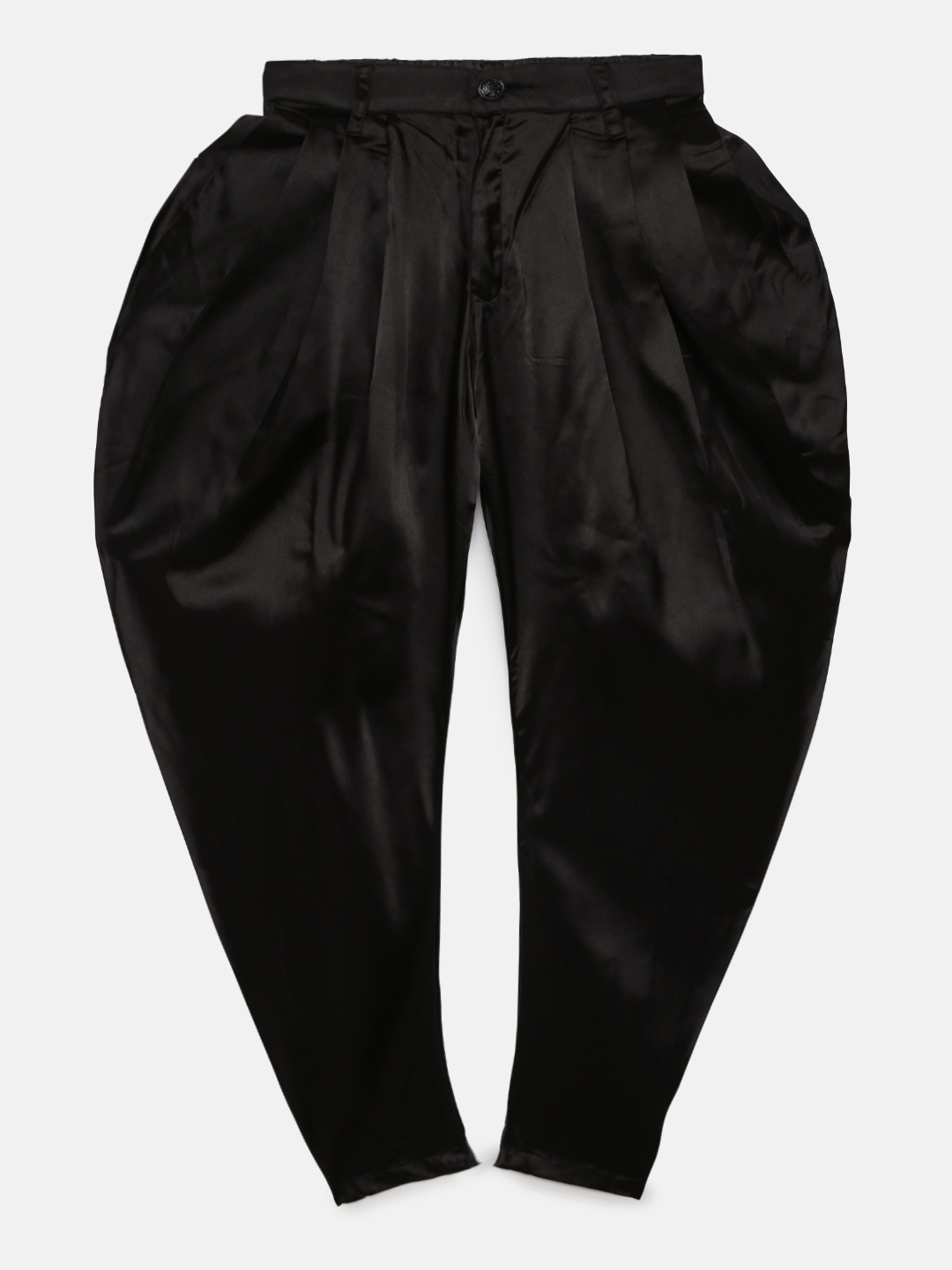 

Actuel Boys Black Regular Fit Solid Dhoti Pants