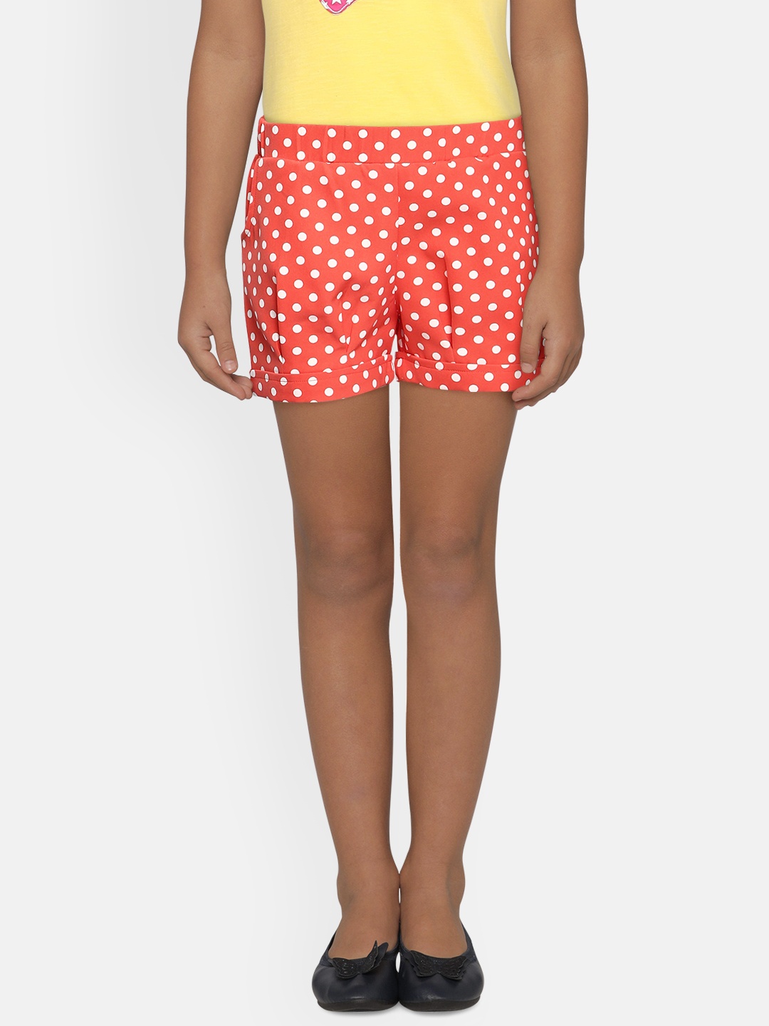 

Actuel Girls Coral Printed Regular Fit Shorts