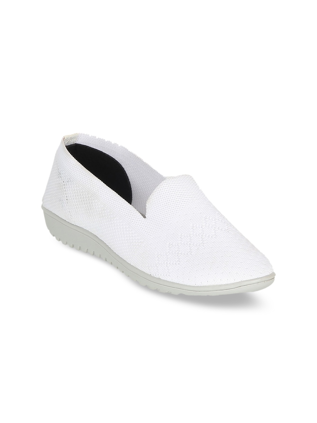 

Carlton London sports Women White Printed Ballerinas