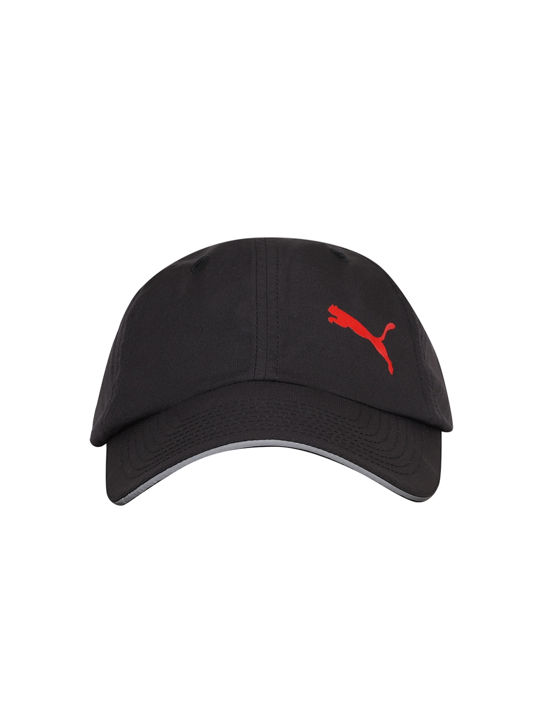 

one8 x PUMA Unisex Black Embroidered Running Cap