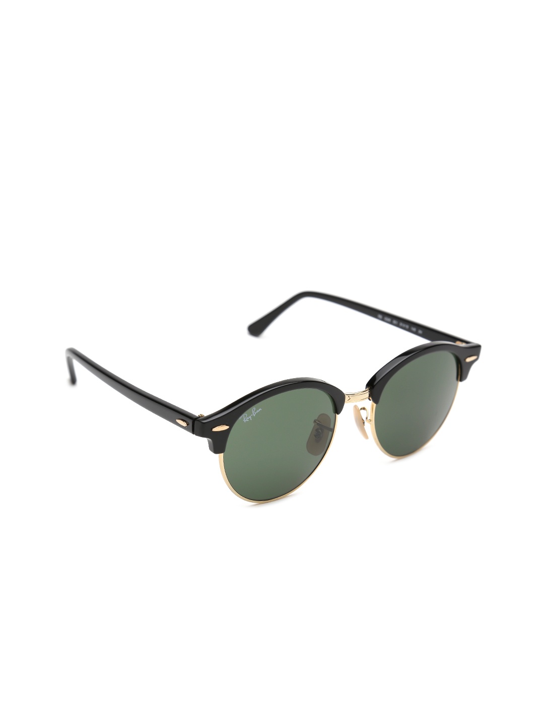 

RAY-BAN Unisex UV Protected Green Lens Round Sunglasses - 0RB424690151