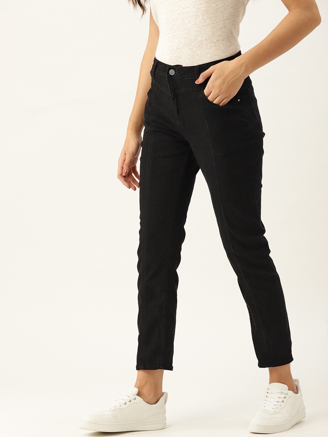 

DressBerry Women Black Stretchable Jeans