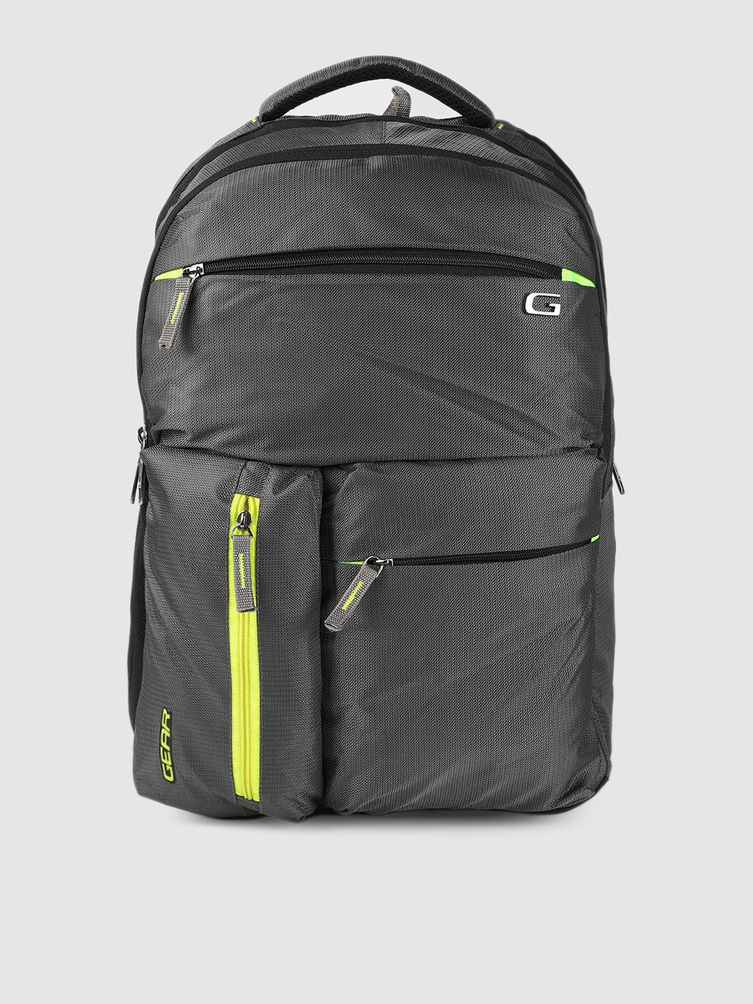 

Gear Unisex Grey Solid LAPTOP Backpack