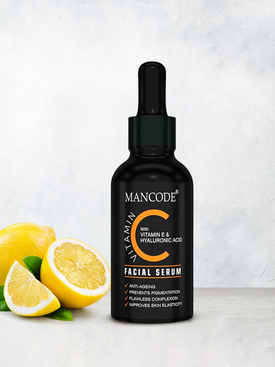 

MANCODE Vitamin C Facial Serum - 50 ml, Black