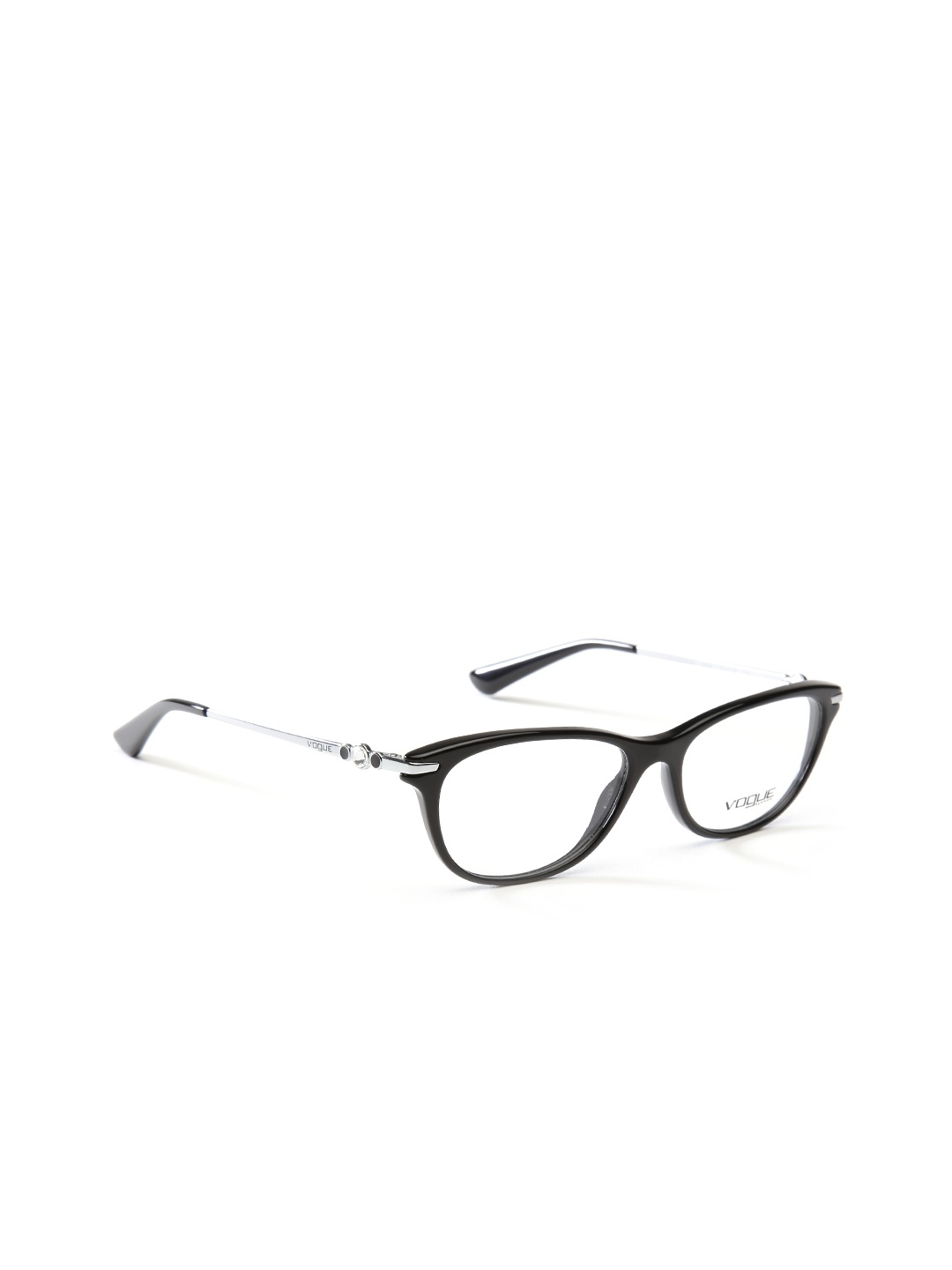 

VOGUE EYEWEAR Women Cat Eye Black Frames - 0VO2925BIW4453