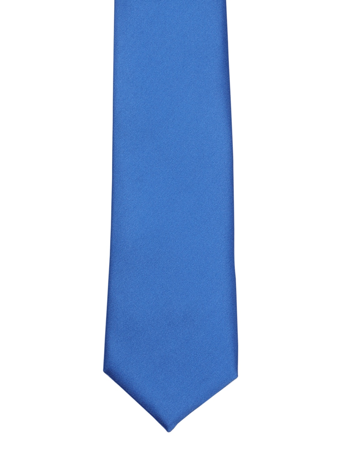 

INVICTUS Blue Solid Broad Tie