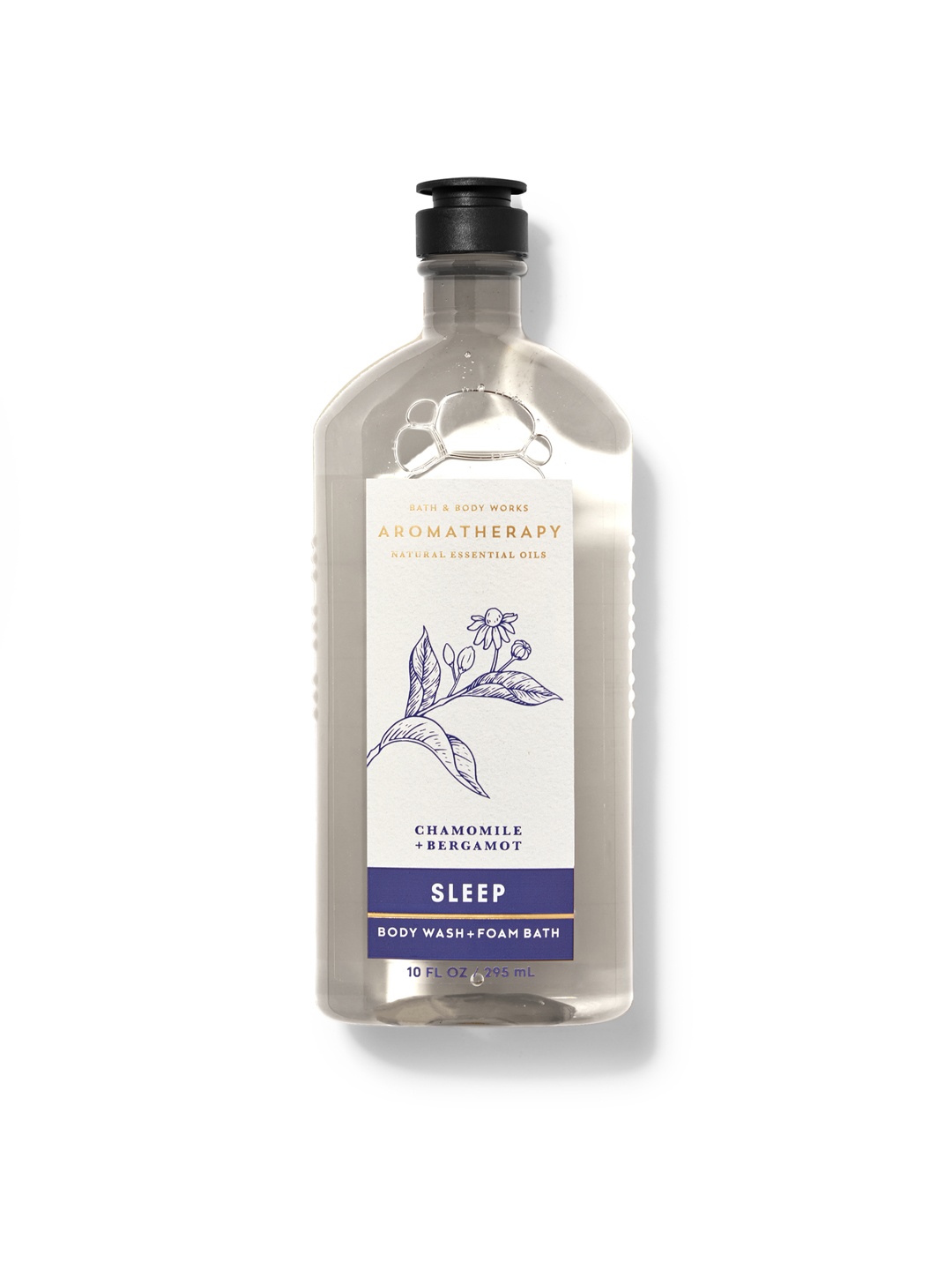 

Bath & Body Works Chamomile Bergamot Body Wash and Foam Bath 295 ml, Transparent