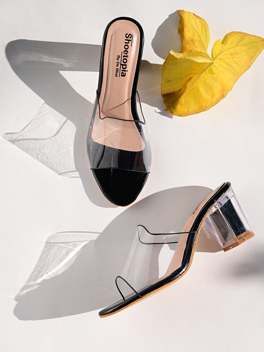 

Shoetopia Women Transparent Solid Heels