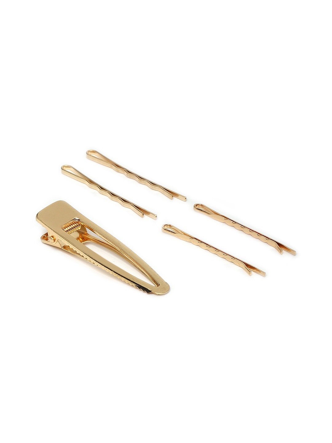 

justpeachy Gold-Toned Hair Accessory Set