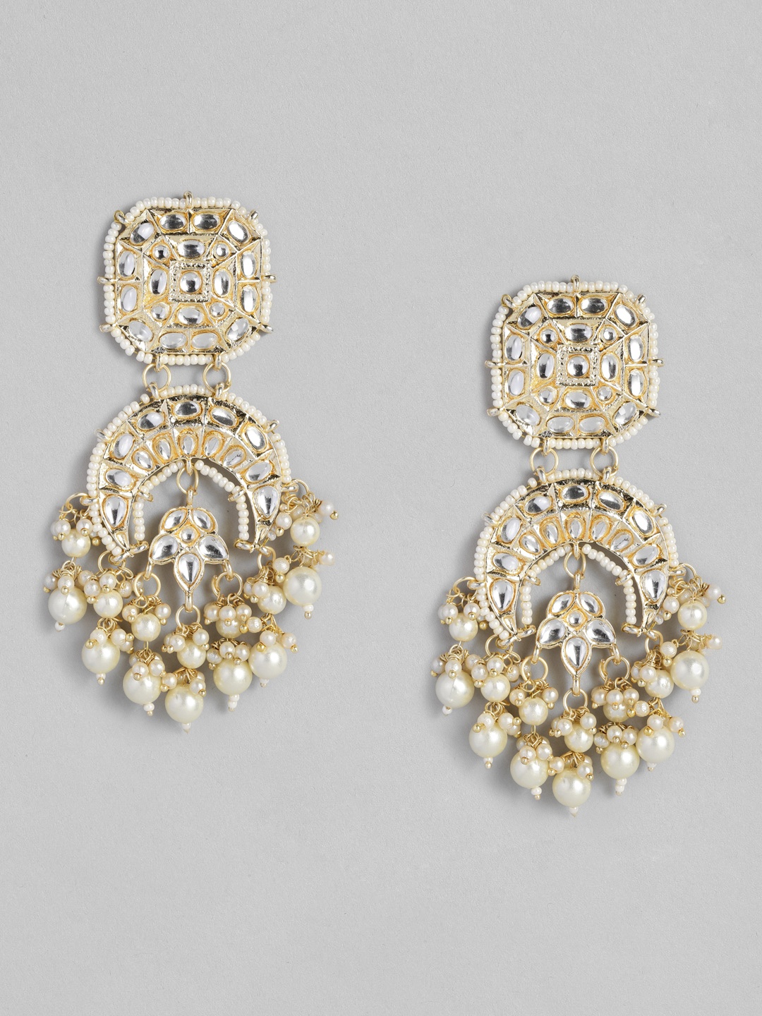 

justpeachy Gold-Toned Classic Drop Earrings