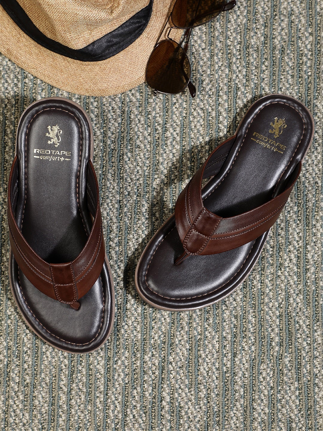 

Red Tape Men Brown Sandals