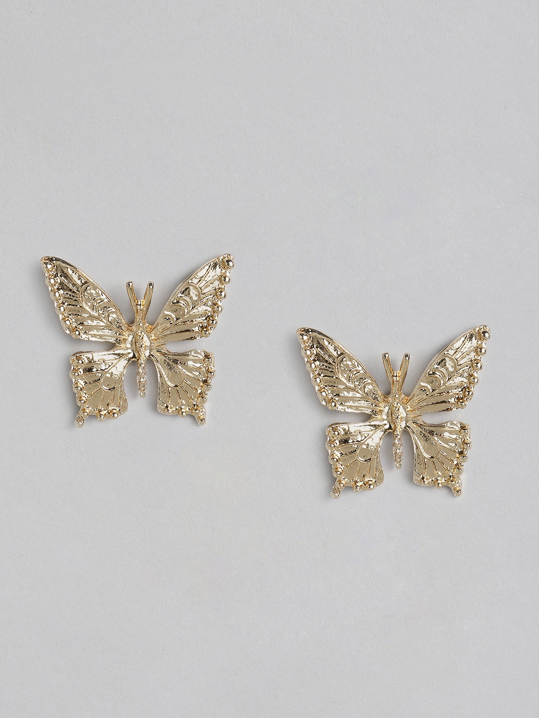 

justpeachy Gold-Plated Animal Shaped Studs